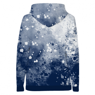 Женская 3D худи Captain America and splashes 2