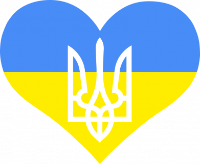 Жіноча футболка Серце України Герб 2