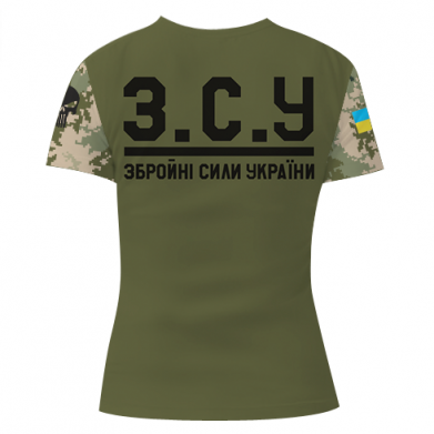 Жіноча 3D футболка З.С.У. 2
