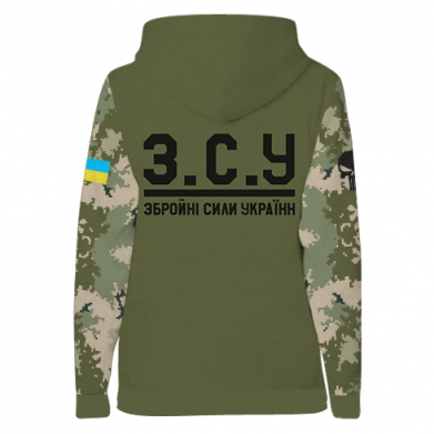 Жіноча 3D худі З.С.У. 2