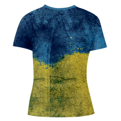 Жіноча 3D футболка Coat of Arms Ukraine 2