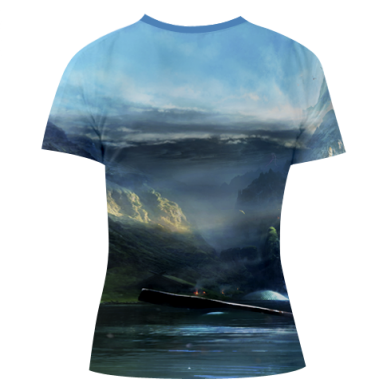 Жіноча 3D футболка Бог Війни 4 2