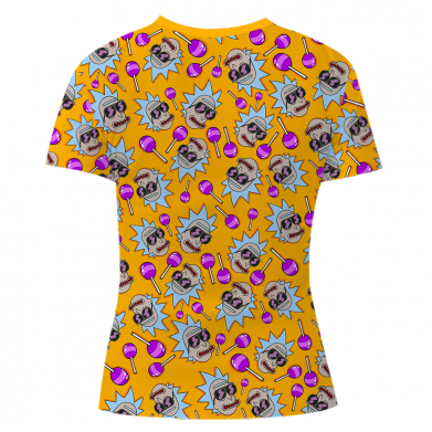 Женская 3D футболка Rick and Candy 2