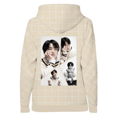 Жіноча 3D худі BTS Jung  Kook 2
