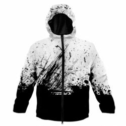 3D куртка унисекс Black and White