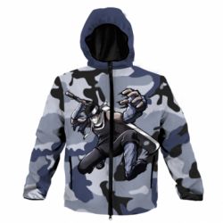 3D куртка унисекс Zabuza in action!