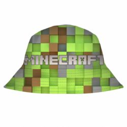 3D панама Minecraft cubes - FATLINE 3D панама Minecraft cubes