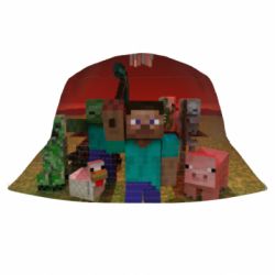 3D панама Minecraft heroes - FATLINE 3D панама Minecraft heroes