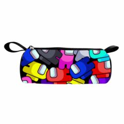 3D пенал Among us multicolored