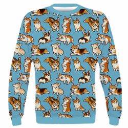 3D свитшот Cute Corgis - FATLINE 3D свитшот Cute Corgis