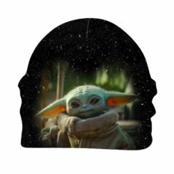 3D шапка Малыш Йода из сериала Мандалорец - FATLINE 3D шапка Малыш Йода из сериала Мандалорец
