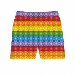 3D шорты спортивные мужские