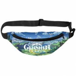 3D сумка-бананка Genshin Impact World - FATLINE 3D сумка-бананка Genshin Impact World