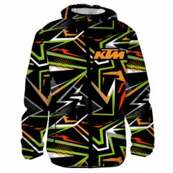 3D вітровка KTM orange logo - FATLINE 3D вітровка KTM orange logo