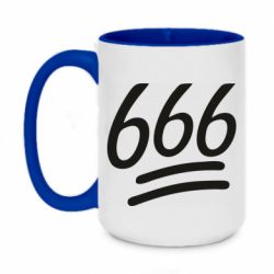 Кружки двухцветные 420ml