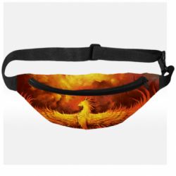 3D сумка-бананка A fire bird - FATLINE 3D сумка-бананка A fire bird