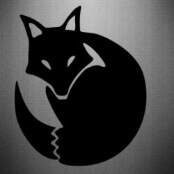 Наклейка A fox - FATLINE Наклейка A fox