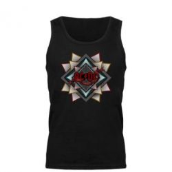 Мужская майка AC/DC Art Logo - FATLINE Мужская майка AC/DC Art Logo