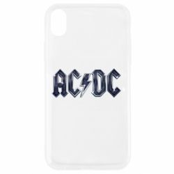 Чехол для iPhone XR AC/DC Logo