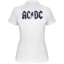 Женская футболка поло AC/DC Logo