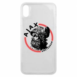 Чехол из раздела Аякс (Ajax) Ajax лого для Apple iPhone Xs Max - FATLINE Чехол из раздела Аякс (Ajax) Ajax лого для Apple iPhone Xs Max
