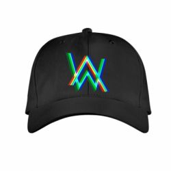 Дитяча кепка Alan Walker multicolored logo - FATLINE Дитяча кепка Alan Walker multicolored logo