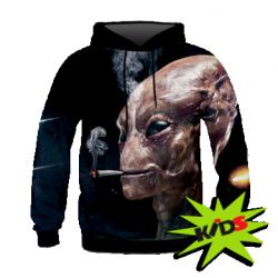 Дитяча 3D худі Alien - FATLINE Дитяча 3D худі Alien