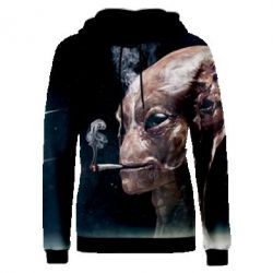 Жіноча 3D худі Alien - FATLINE Жіноча 3D худі Alien