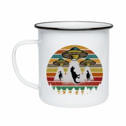 Кружки эмалированные