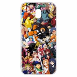 Чехол из раздела Аниме All the heroes of anime для Samsung J3 2017
