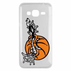 Чехол из раздела Баскетбол Angry ball для Samsung J3 2016