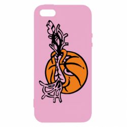 Чехол из раздела Баскетбол Angry ball для Apple iPhone 5