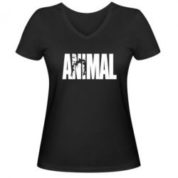 Жіночі футболки з V-подібним вирізом - FATLINE