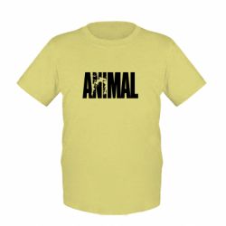 Детская футболка Animal Powerlifting - FATLINE Детская футболка Animal Powerlifting
