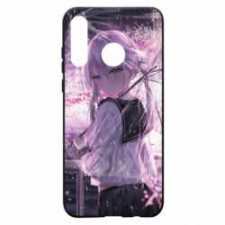Чехол из раздела Аниме Anime girl and sakura для Huawei P30 Lite