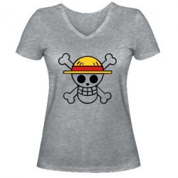 Женские футболки с V-образным вырезом - FATLINE