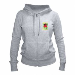 Женские худи на молнии