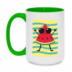 Кружки двухцветные 420ml