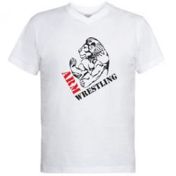 Чоловічі футболки з V-подібним вирізом