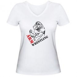 Жіночі футболки з V-подібним вирізом - FATLINE