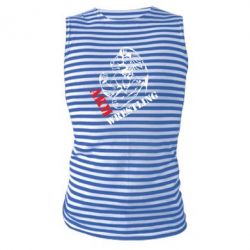 Майка-тельняшка Arm Wrestling - FATLINE Майка-тельняшка Arm Wrestling