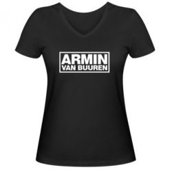 Жіночі футболки з V-подібним вирізом