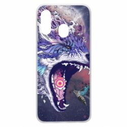 Чехол из раздела Собака Art wolf monster для Samsung A40 - FATLINE Чехол из раздела Собака Art wolf monster для Samsung A40