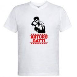 Мужская футболка  с V-образным вырезом Arturo Gatti