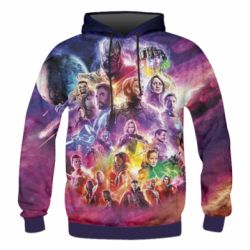 Мужские 3D худи - FATLINE