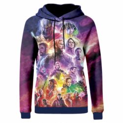 Женские 3D худи