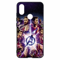 Чехол из раздела Мстители Avengers heroes and logo endgame для Xiaomi Mi A2 - FATLINE Чехол из раздела Мстители Avengers heroes and logo endgame для Xiaomi Mi A2