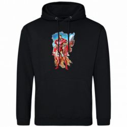 Мужская худи Avengers iron man drawing - FATLINE Мужская худи Avengers iron man drawing