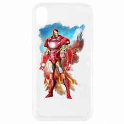 Чехол из раздела Мстители Avengers iron man drawing для Apple iPhone XR - FATLINE Чехол из раздела Мстители Avengers iron man drawing для Apple iPhone XR