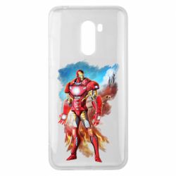 Чехол из раздела Мстители Avengers iron man drawing для Xiaomi Pocophone F1 - FATLINE Чехол из раздела Мстители Avengers iron man drawing для Xiaomi Pocophone F1